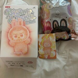 AUTHENTIC Pop Mart Big Into Energy The Monsters Labubu Happiness